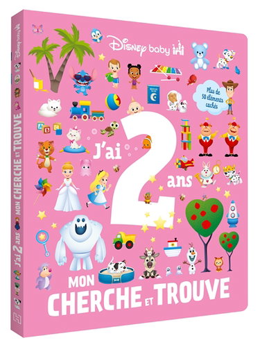 Couverture de J'ai 2 ans : mon cherche et trouve : plus de 50 éléments cachés