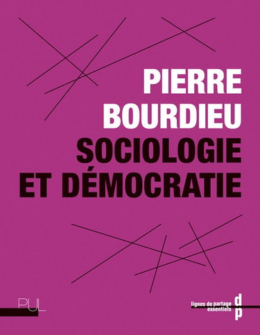 Couverture de Sociologie et démocratie
