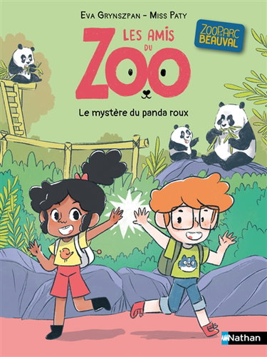 Couverture de Les amis du zoo Beauval. Le mystère du panda roux