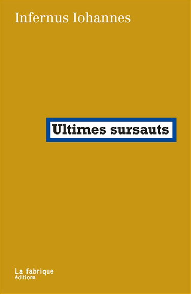 Couverture de Retour au goudron. Ultimes sursauts : sept contes moraux