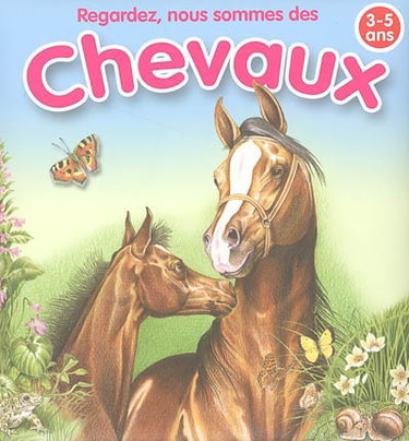 Couverture de Regardez, nous sommes des chevaux