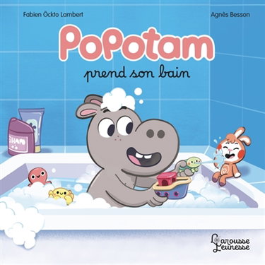 Couverture de Popotam prend son bain