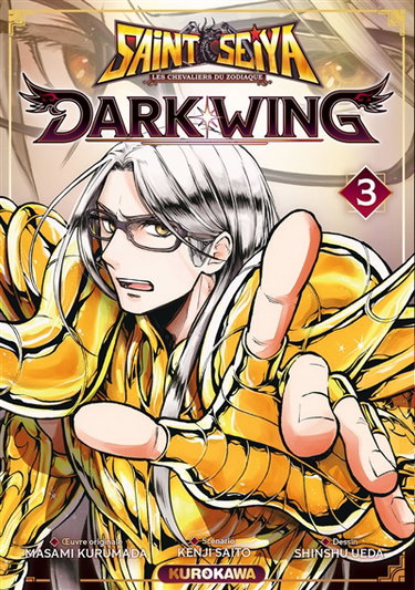 Couverture de Saint Seiya : les chevaliers du zodiaque : dark wing. Vol. 3