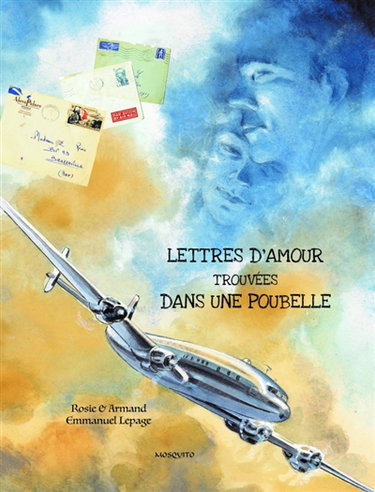 Couverture de Lettres d'amour trouvées dans une poubelle : correspondance 1951-1958
