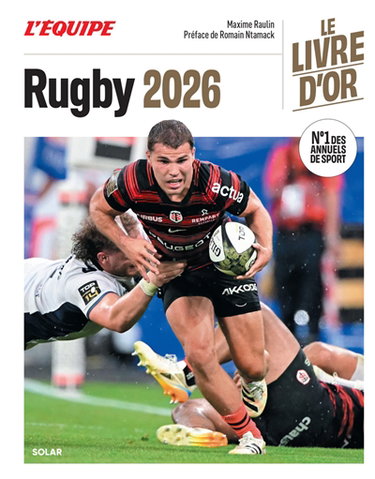 Couverture de Rugby 2026 : le livre d'or