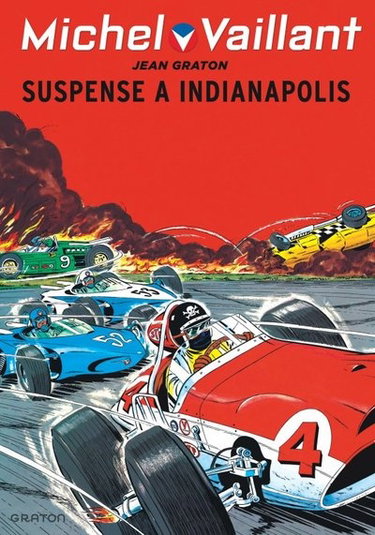 Couverture de Michel Vaillant. Vol. 11. Suspense à Indianapolis