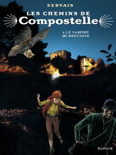 Couverture de Les chemins de Compostelle. Vol. 4. Le vampire de Bretagne
