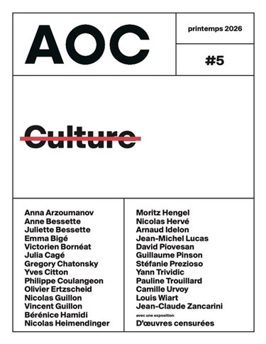 Couverture de AOC, n° 5. Culture