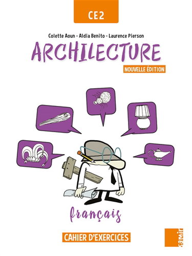 Couverture de Archilecture, français CE2 : cahier d'exercices
