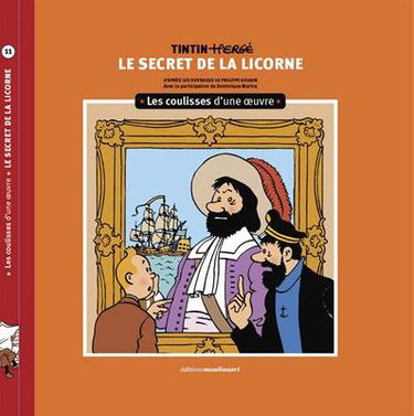 Couverture de Tintin-Hergé : Le secret de la licorne