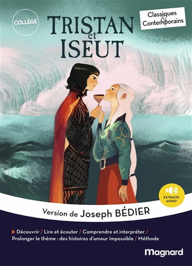 Couverture de Tristan et Iseut : extraits choisis par Joseph Bédier