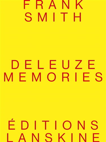 Couverture de Deleuze memories