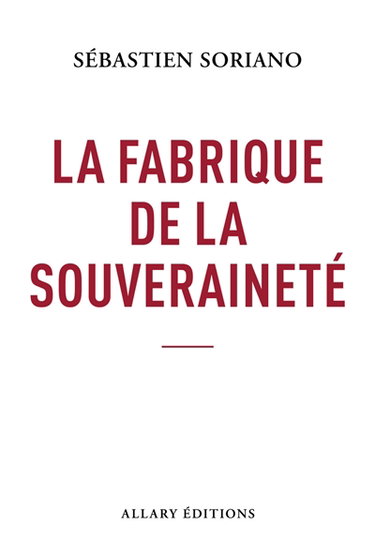 Couverture de La fabrique de la souveraineté