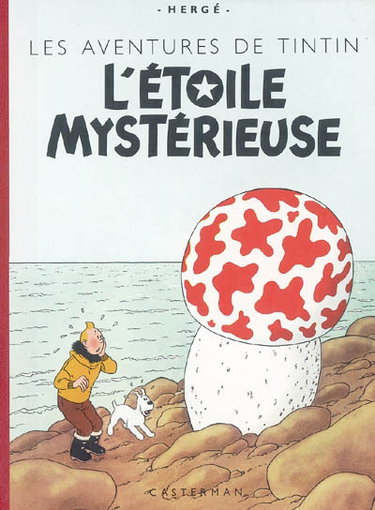 Couverture de Les aventures de Tintin. Vol. 2005. L'étoile mystérieuse par Hergé