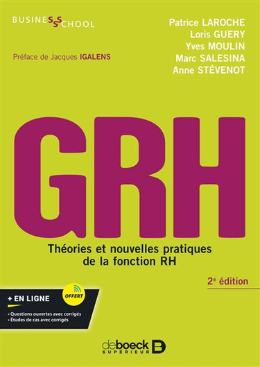 Couverture de GRH : théories et nouvelles pratiques de la fonction RH