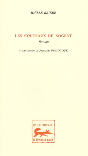 Couverture de Les couteaux de Nogent