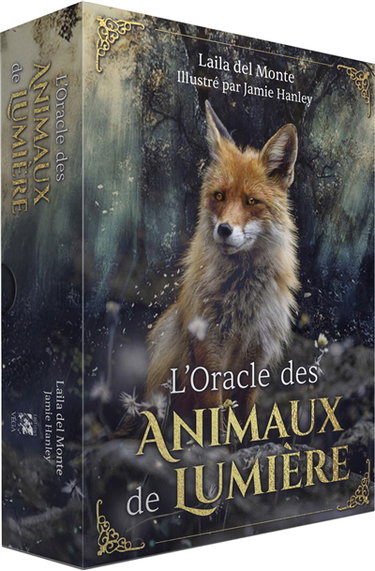 Couverture de L'oracle des animaux de lumière