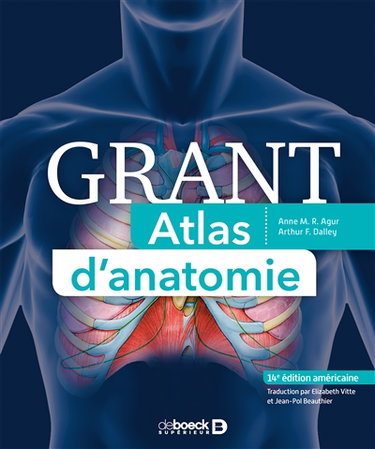 Couverture de Grant atlas d'anatomie