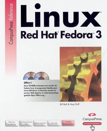 Couverture de Linux RedHat Fedora 3