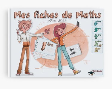 Couverture de Mes fiches de maths, 1ère
