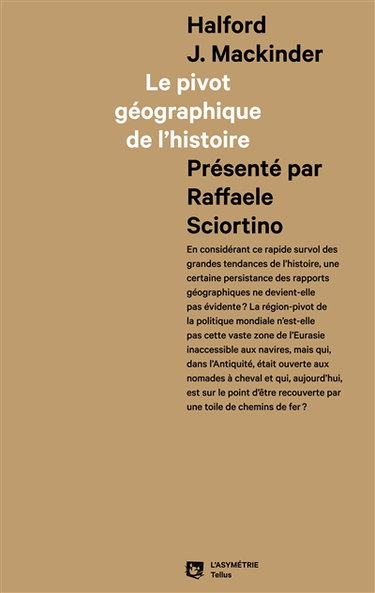 Couverture de Le pivot géographique de l'histoire