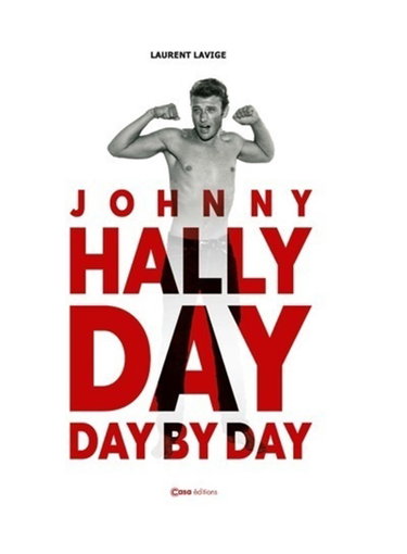 Couverture de Johnny Hallyday : day by day