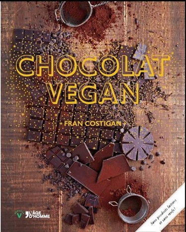 Couverture de Chocolat vegan : des desserts succulents et gourmands sans remords : sans produits laitiers et sans oeufs !