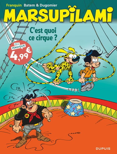 Couverture de Marsupilami. Vol. 15. C'est quoi ce cirque ?