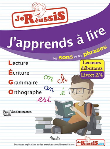 Couverture de J'apprends à lire les sons et les phrases