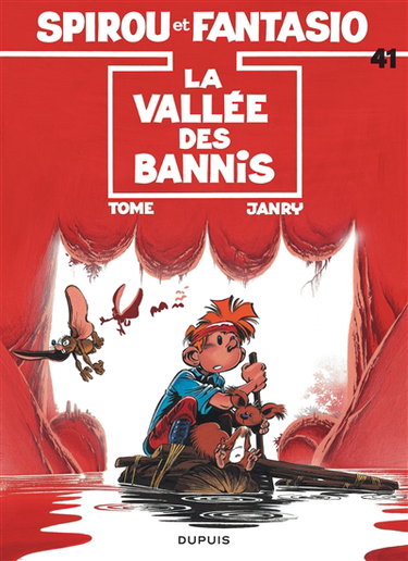 Couverture de Spirou et Fantasio. Vol. 41. La Vallée des bannis