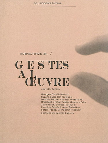 Couverture de Gestes à l'oeuvre
