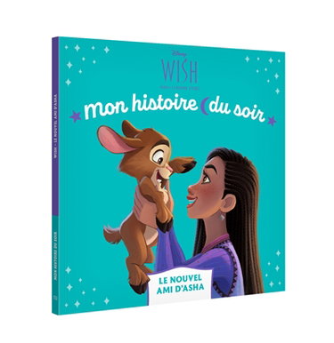Couverture de Wish, Asha et la bonne étoile : le nouvel ami d'Asha
