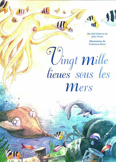 Couverture de Vingt mille lieues sous les mers par Jules Verne