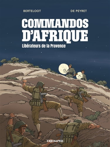 Couverture de Les commandos d'Afrique