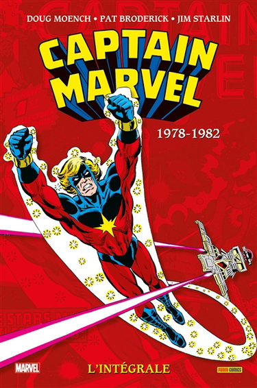 Couverture de Captain Marvel : l'intégrale. 1978-1982