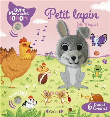 Couverture de Petit lapin fête Pâques
