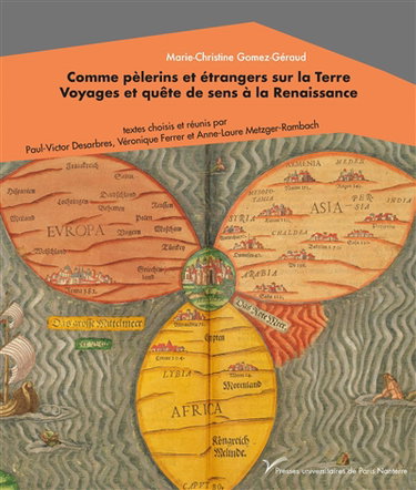 Couverture de Comme pèlerins et étrangers sur la Terre : voyages et quête de sens à la Renaissance