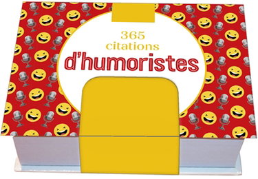 Couverture de 365 citations d'humoristes