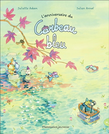 Couverture de L'anniversaire du corbeau bleu