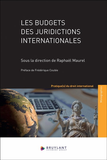 Couverture de Les budgets des juridictions internationales