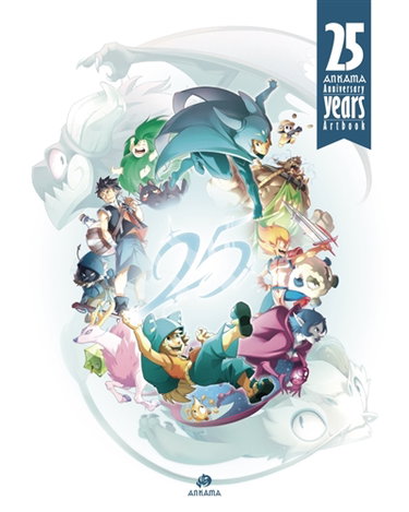 Couverture de Ankama anniversary : 25 years artbook