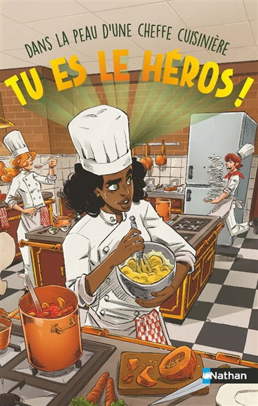 Couverture de Dans la peau d'une cheffe cuisinière