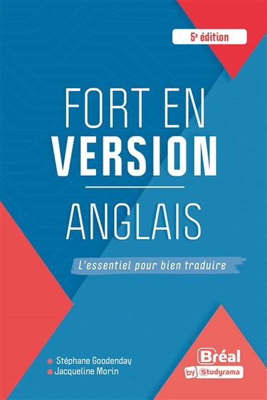 Couverture de Fort en version : anglais : l'essentiel pour bien traduire