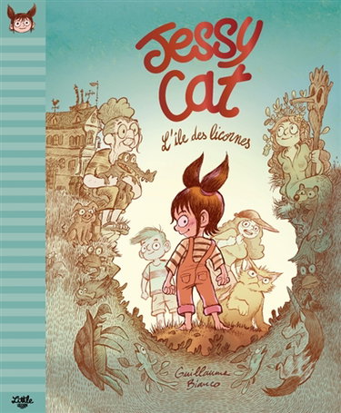 Couverture de Jessy Cat : l'île des licornes