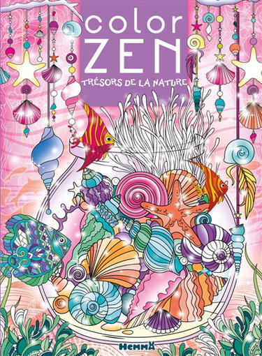 Couverture de Color Zen : Trésors de la nature