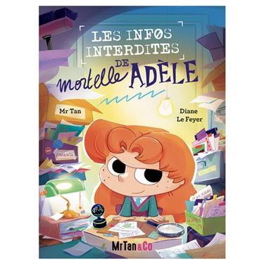 Couverture de Les infos interdites de Mortelle Adèle