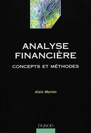 Couverture de Analyse financière : concepts et méthodes
