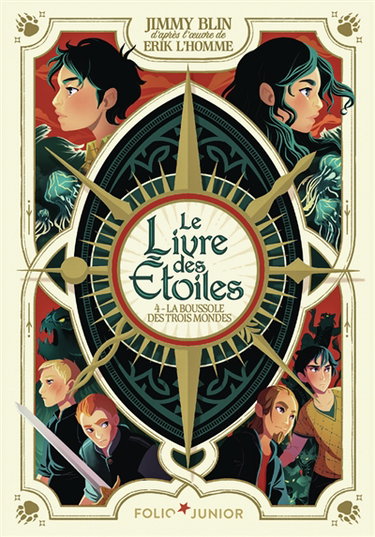 Couverture de Le livre des étoiles. Vol. 4. La boussole des trois mondes