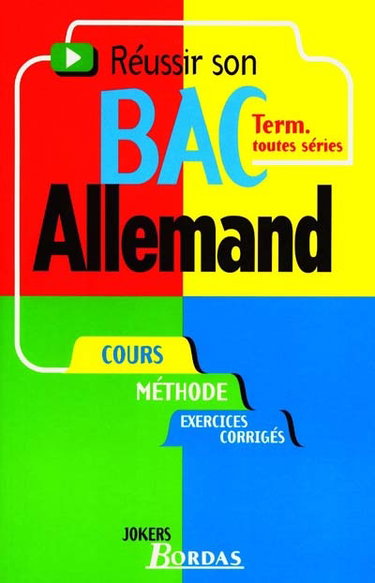 Couverture de Allemand terminales toutes séries