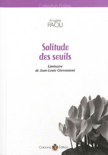 Couverture de Solitude des seuils